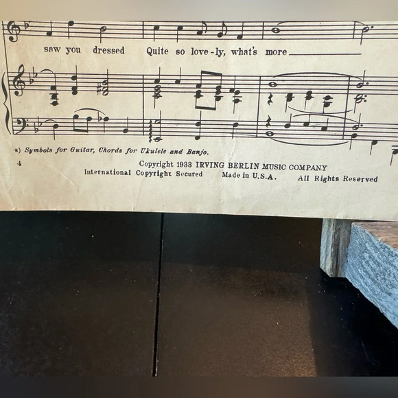 VINTAGE “Easter Parade” Sheet Music | Piano & Voice | Irving Berlin - Picture 4 of 7